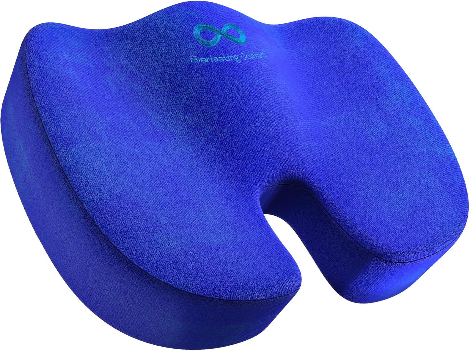 Comfort Doctor Recommended Memory Foam Seat Cushion for Office Chairs & Car Seat - Ergonomic Office Desk Accessories for Tailbone Pain Relief, Sciatica & Back Support