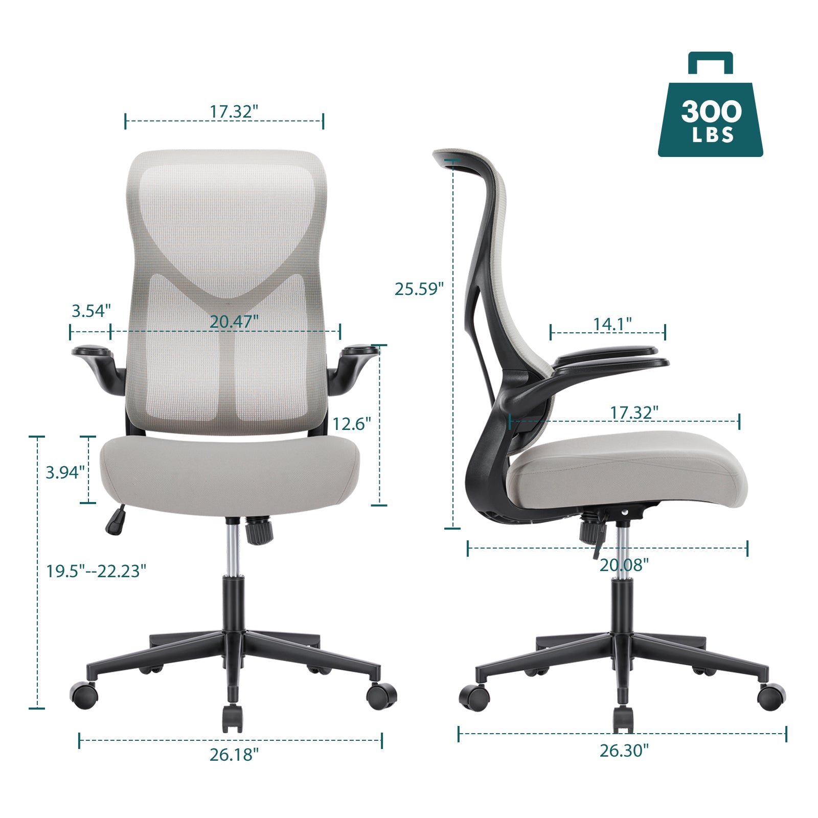 Ergonomic Computer Net Chair